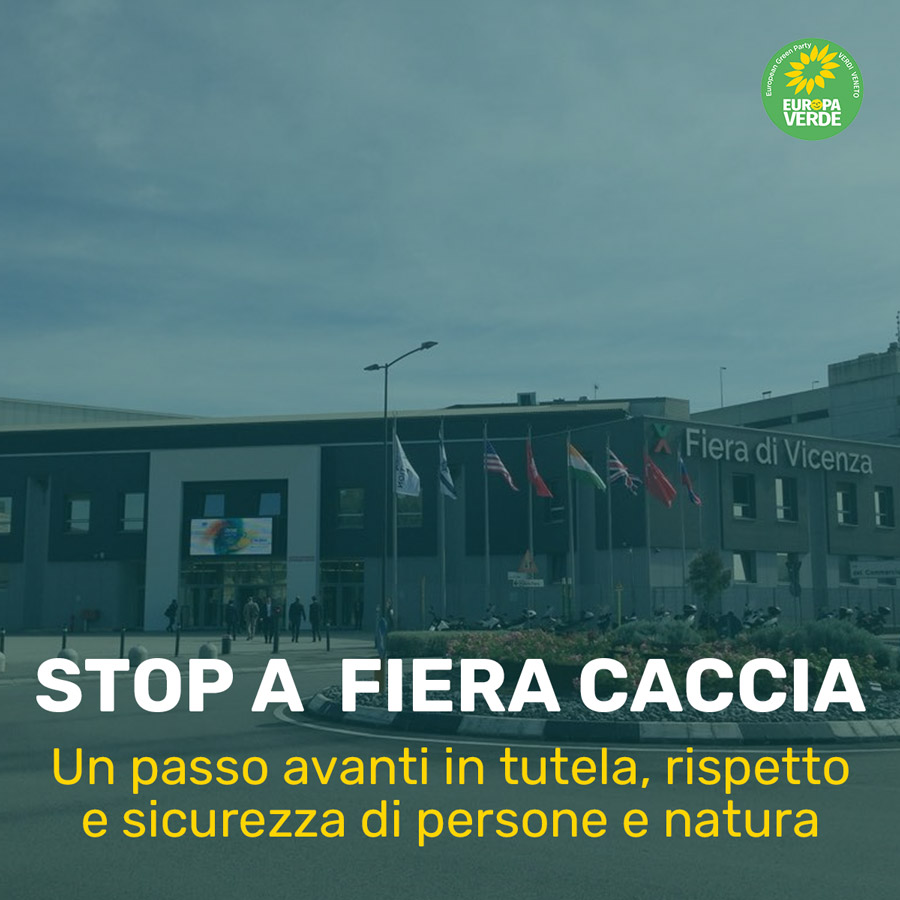 Stop a fiera caccia a Vicenza