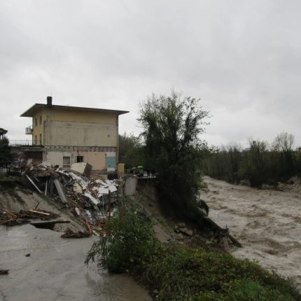 Effetti tempesta Vaia a Ponte Mas, Sospirolo (BL)